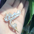 Stylishwe   クリスマス 可愛い  ヘラジカ ブローチ 合わせやすい