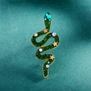 Stylishwe   クリスマス クラシック スネーク ブローチ