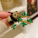 Stylishwe   超可愛い パンダデザイン  ブローチ