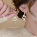 Stylishwe   クリスマスツリー デザイン 高級感 ピアス