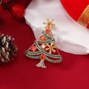 Stylishwe   クリスマスツリー デザイン エレガント ブローチ