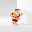 Stylishwe   クリスマス 大人気 サンタクロース ブローチ