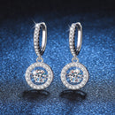 Stylishwe おしゃれ モアサナイト おどる ドロップ ピアス