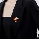 Stylishwe   クリスマス 大人気 サンタクロース ブローチ