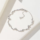 Stylishwe バラデザイン スターリングシルバー レディースブレスレット