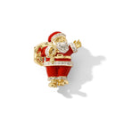 Stylishwe   クリスマス 大人気 サンタクロース ブローチ