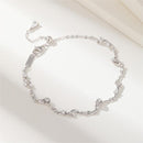 Stylishwe バラデザイン スターリングシルバー レディースブレスレット