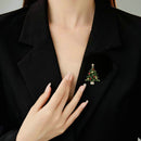 Stylishwe   クリスマスツリー プレゼントブローチ