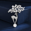 Stylishwe   クリスマス 可愛い ねこめいし ヘラジカ ブローチ