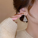 Stylishwe   クリスマスツリー デザイン 高級感 ピアス