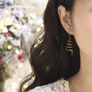 Stylishwe   クリスマスツリー デザイン おしゃれ ピアス