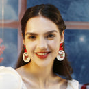 Stylishwe   クリスマス スノーマン  デザイン可愛い ピアス