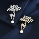 Stylishwe   クリスマス 可愛い ねこめいし ヘラジカ ブローチ