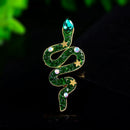 Stylishwe   クリスマス クラシック スネーク ブローチ