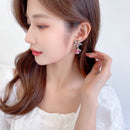 Stylishwe   クリスマス スノーとブーツデザイン ピアス3色選択可