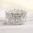 Stylishwe 9.0カラット豪華 エタニティリング  3本セット