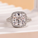 Stylishwe  3.5ラット華奢クッションカット ホワイトゴールド 婚約指輪