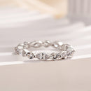 Stylishwe 1.5 Carat Yellow Gold Marquise Cut &amp; Round Cut Wedding Ring 