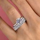 Stylishwe Classic 2.0 Carat Round Cut Ring Set 