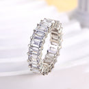 Stylishwe フェミニン 5カラット エタニティリング