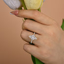 Stylishwe  3.5カラット  イエローゴールド マーキスカット 婚約指輪