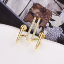 Stylishwe  0.1カラット モアサナイト スタッド ピアス