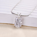 Stylishwe Elegant Bowknot Design White Gold Pendant Necklace 