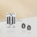 Stylishwe  2PC エメラルドカット ジュエリーセット