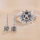 Stylishwe  可愛くて上品 2PC アッシャーカット ジュエリーセット