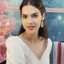 Stylishwe   クリスマスリ ボンデザイン ボヘミアン風 ピアス