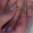 Stylishwe  1.5カラット オーバルカット スターリングシルバー 指輪セット