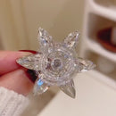 Stylishwe   クリスマス エレガント 回転スノー ブローチ 合わせやすい