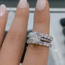 Stylishwe Classic 2.0 Carat Round Cut Ring Set 