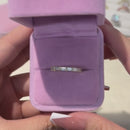 Stylishwe  2.0カラット イエローゴールド エメラルドカット エタニティリング