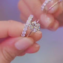 Stylishwe 2.0 carat round cut set ring 