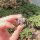 Stylishwe 3.0カラット ペアシェイプ 合成モルガナイト セットリング スターリングシルバー