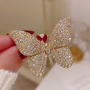 Stylishwe   大人カジュアル バタフライデザイン ブローチ 合わせやすい2色選択可