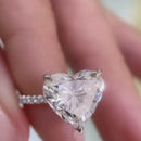 Stylishwe  2PC ハートカット ジュエリーセット