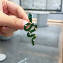 Stylishwe   クリスマス クラシック スネーク ブローチ