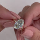 Stylishwe  2PC オーバルカット ジュエリーセット