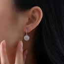 Stylishwe ゴージャス 2カラットドロップ ピアス