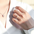 Stylishwe 繊細1.0カラット エタニティ 結婚指輪