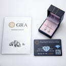 Stylishwe 0.5ct Moissanite Single Chain Tassel Earrings