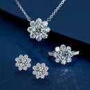 Stylishwe ヒマワリ モチーフ 3PCS ジュエリーセット