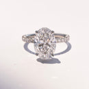 Stylishwe Classic 3.50 Carat Oval Cut Engagement Ring