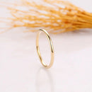 Stylishwe シンプル イエローゴールド エタニティリング