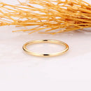 Stylishwe シンプル イエローゴールド エタニティリング