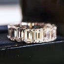 Stylishwe フェミニン 5カラット ラウンドカット 結婚指輪 スターリングシルバー - stylish we