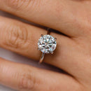 Stylishwe ゴージャス 2.0カラット ホワイトゴールド 婚約指輪