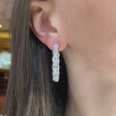 Stylishwe エタニティ クラシック フープ ピアス